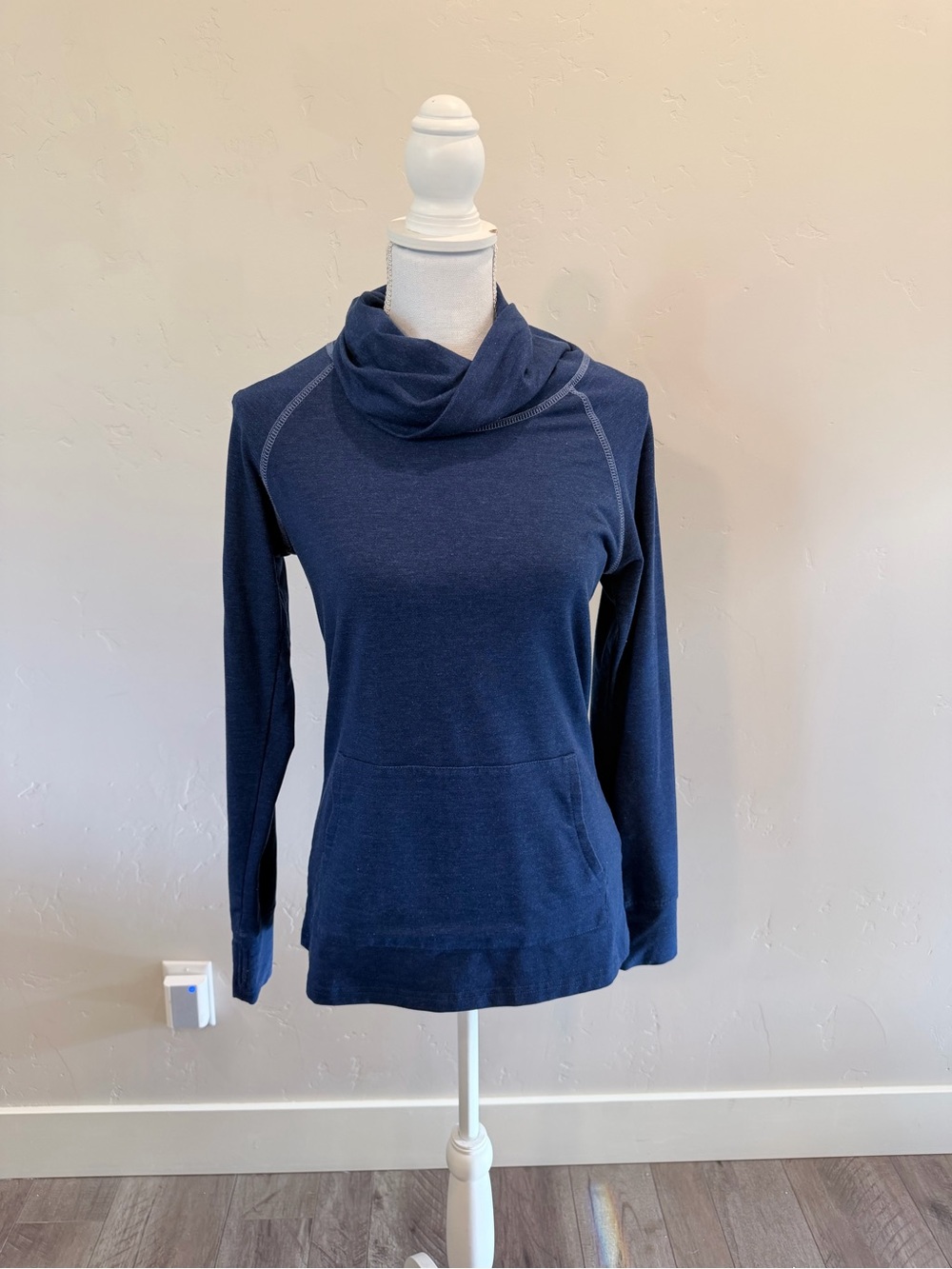 Kuhl Navy Blue Cowl Pullover Sweater
